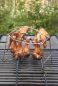Preview: Hähnchen Drumstick & Wing Rack (faltbar), Edelstahl