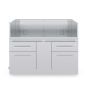 Preview: CABINET - 6 BRENNER BUILT-IN