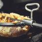 Preview: Drehspieß Grillkorb Edelstahl