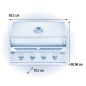 Preview: NAPOLEON® 500-Series 32", Edelstahl, Einbaugrill