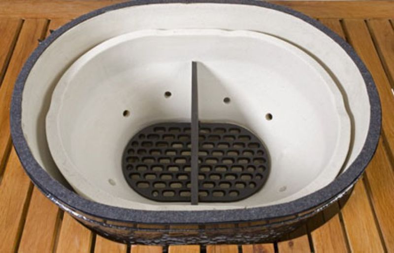 Primo Oval Junior, Hitzetrennplatte (Gusseisen)