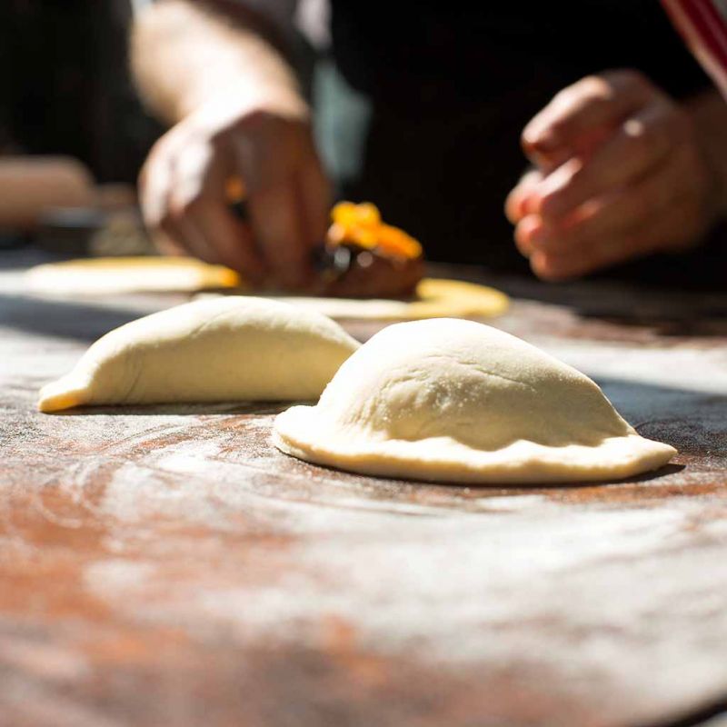 Preview: Kleine Calzone Presse