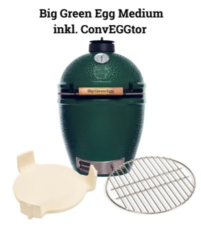 Medium Big Green Egg inkl. ConvEGGtor