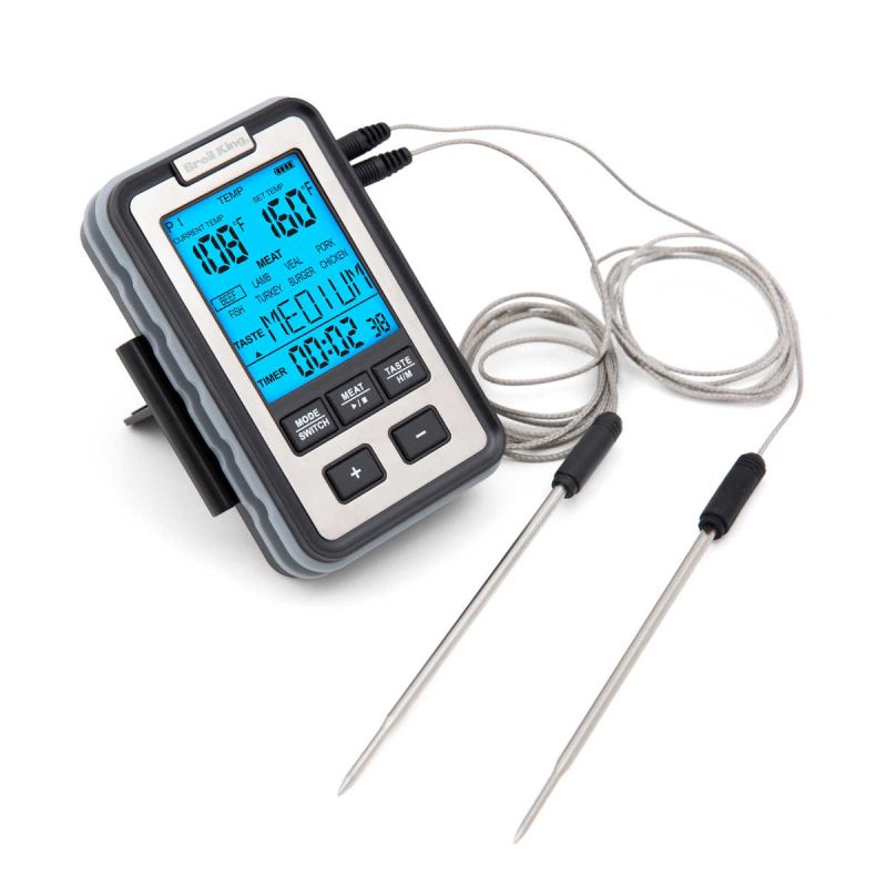 BroilKing Seitenablagen Thermometer