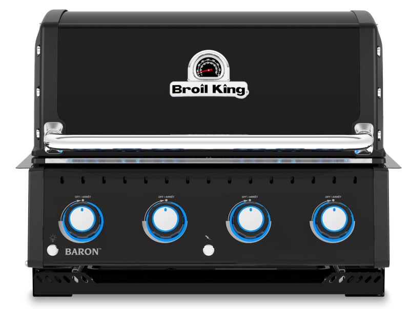 BroilKing Baron 420 Shadow Built-In