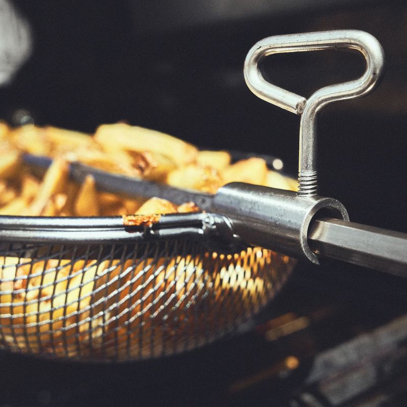Drehspieß Grillkorb Edelstahl