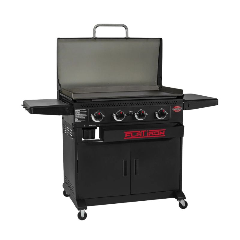 Preview: CHAR-GRILLER® Flat Iron™ Premium Gas Griddle – 4‑Brenner