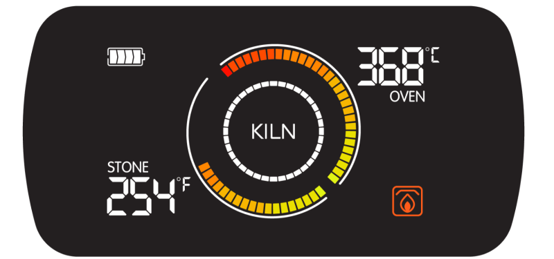 Preview: Everdure KILN Pizzaofen 2 Brenner schwarz