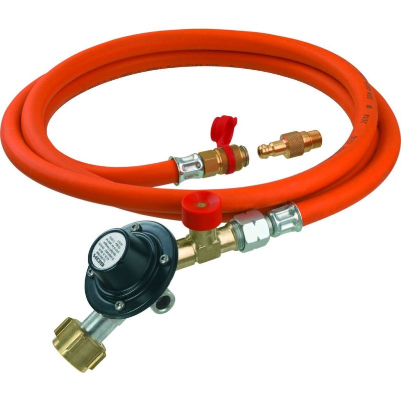 Regler Schlauch-Set M50-F/SBS 2kg/h 2bar KLF 6,3x3,5x1200-STK STN/Kart