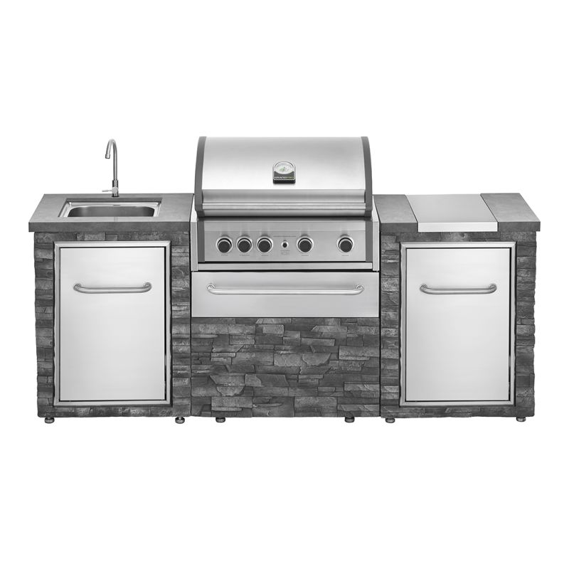 GrandPro® 222 Series: Stone Island Modul mit Pro Elite Einbaugrill