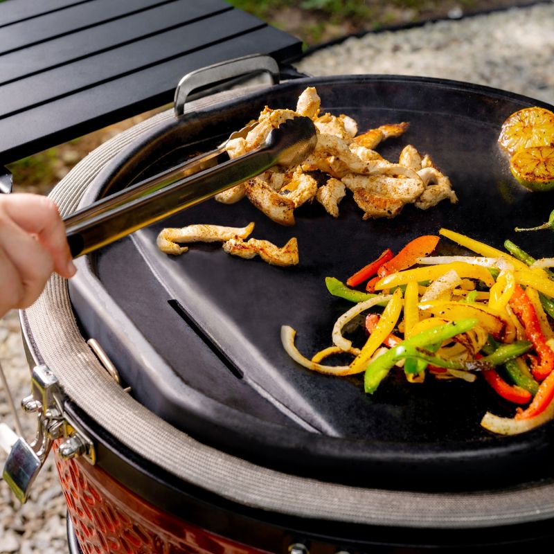 Kamado Joe® Griddle f. Classic Joe, Karbon-Stahl