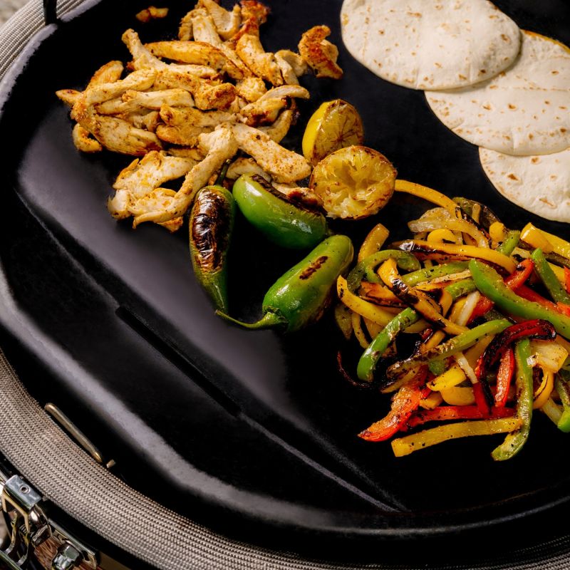 Kamado Big Joe® Griddle f. Big Joe, Karbon-Stahl