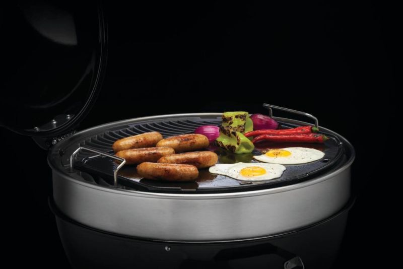 Preview: Gusseisen-Grillplatte für 57cm Holzkohlegrill