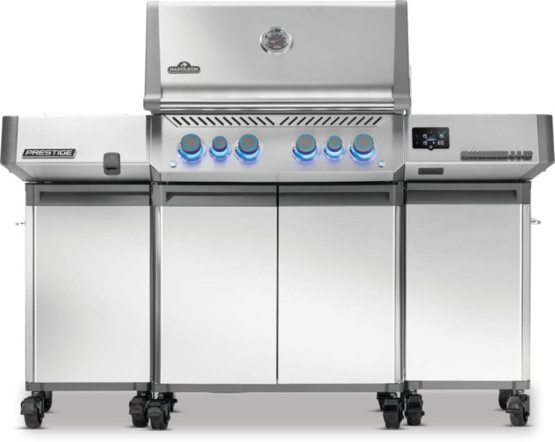 NAPOLEON Prestige® Unterschrank-Set, Edelstahl, links und rechts