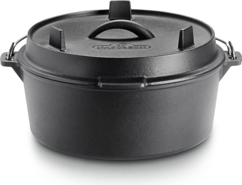 Gusseisen Dutch Oven mit Deckel, 28cm, 6l