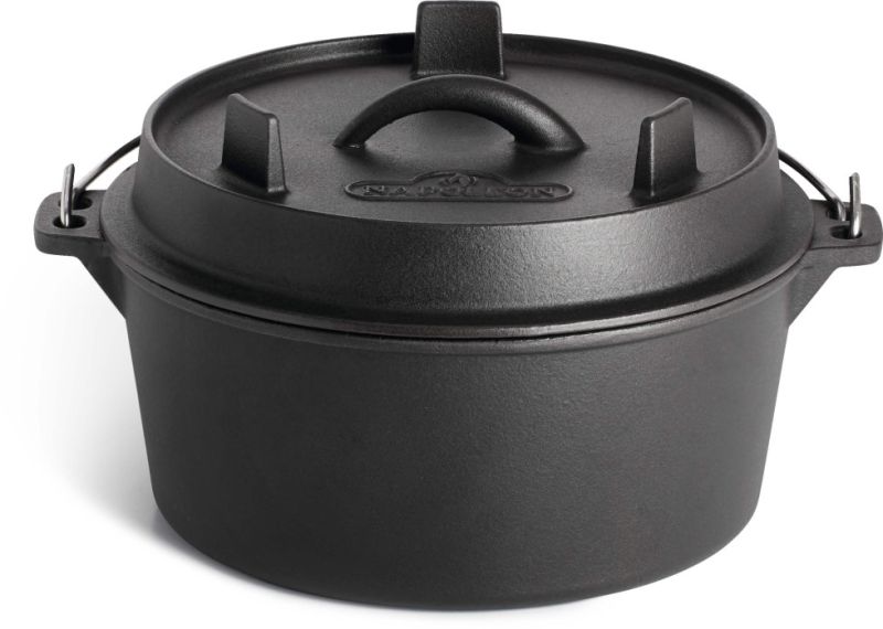 Gusseisen Dutch Oven mit Deckel, 24cm, 4,5l