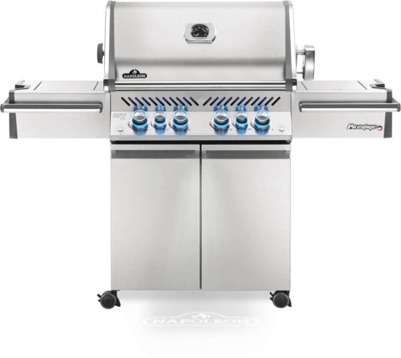NAPOLEON® PRESTIGE PRO 500, Edelstahl, inkl. Drehspieß