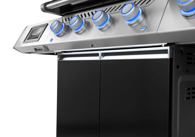 Preview: NAPOLEON® Prestige PRO™ 500, Connected, Schwarz, inkl. Drehspieß