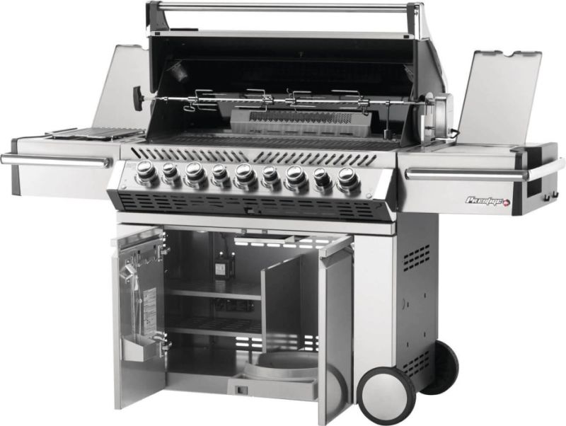 NAPOLEON® PRESTIGE PRO 665, Edelstahl, inkl. Drehspieß