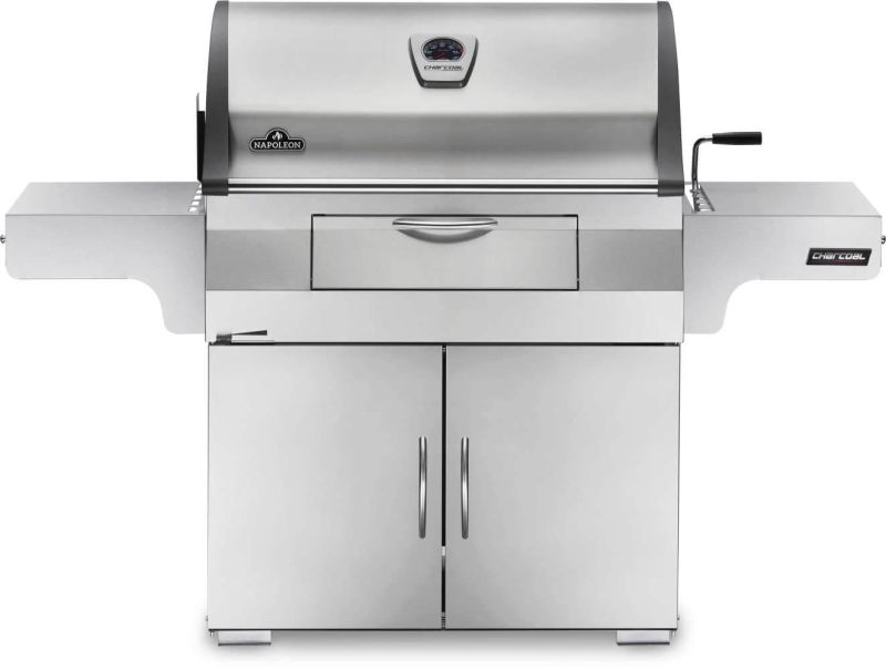 NAPOLEON® Holzkohlegrill, Edelstahl
