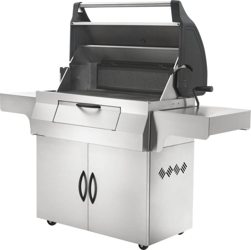 Preview: NAPOLEON® Holzkohlegrill, Edelstahl