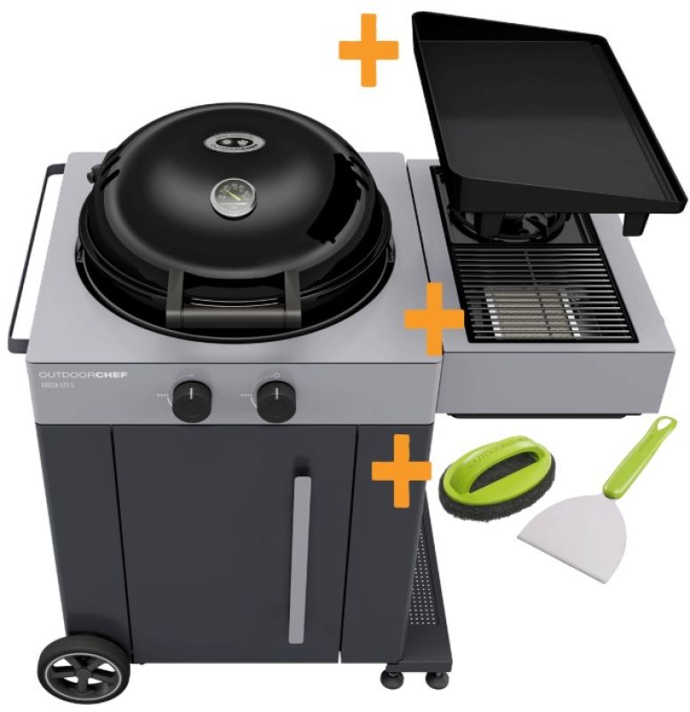 Outdoorchef AROSA 570 G STEEL Starter-Set (Aussteller/ Mitnahmepreis/ Vösendorf)