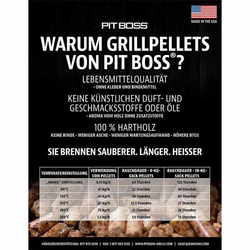 Pitboss Pelletgrill 9kg - Mesquite