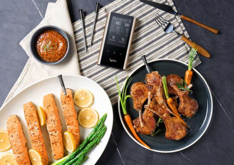 Grillthermometer Sync Gold Quad