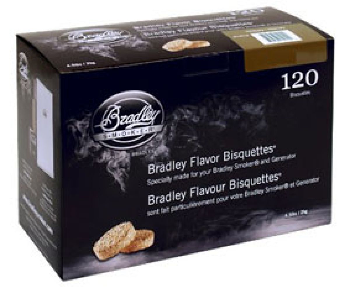 BRADLEY Bisquettes 120er-Pack Hickory (Nuss)