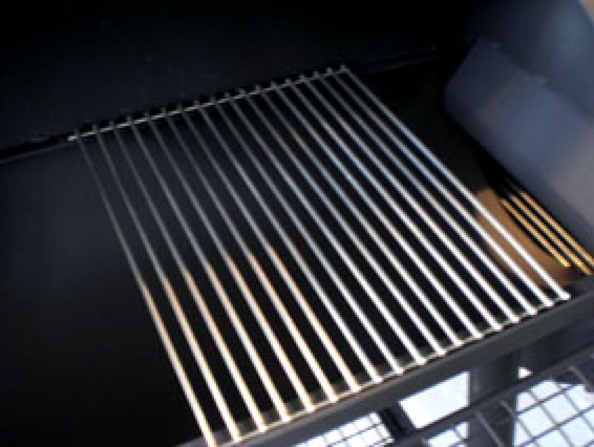 Grillrost, 30x38 cm, Edelstahl (LS BBQ Wagon 16", GK)