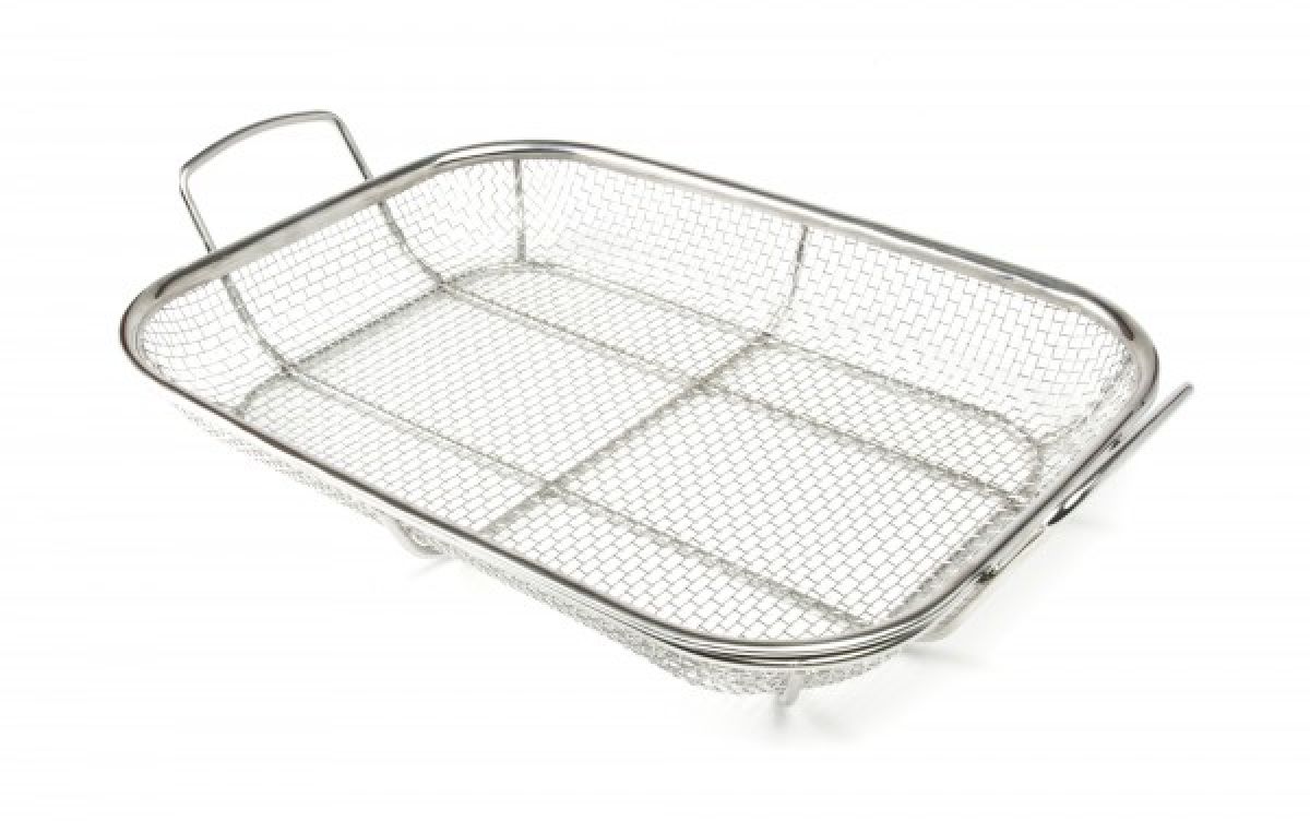Grillpfanne, Edelstahl (37,5 x 27,9 cm)