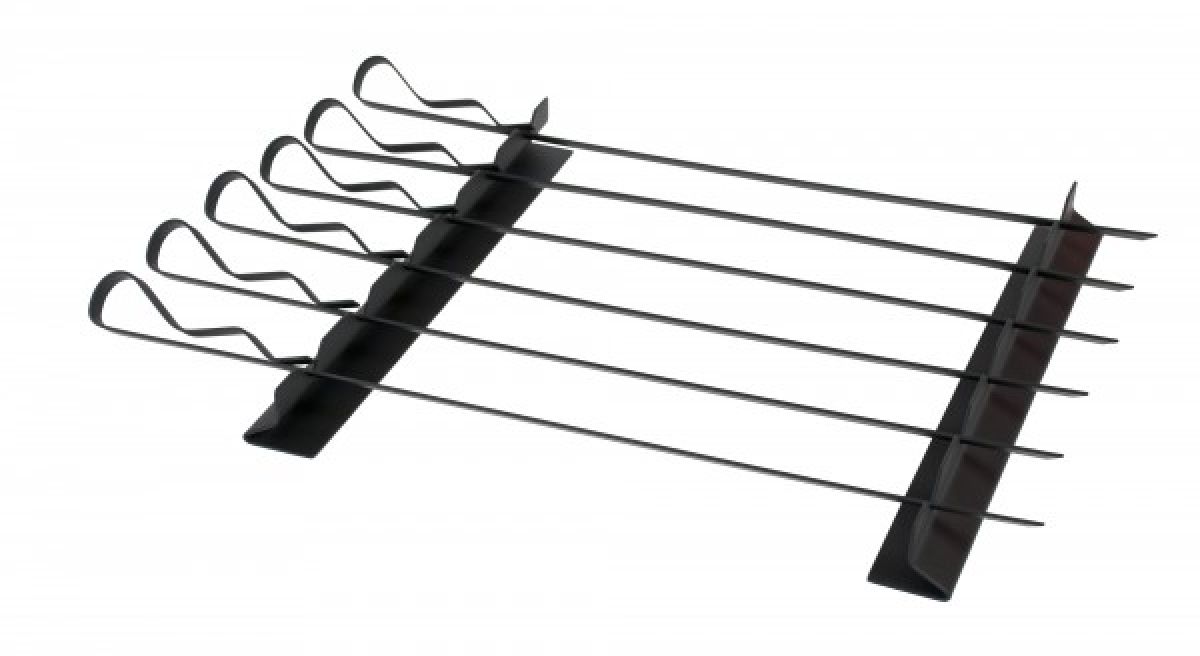 Kebab-Rack m. 6 Spießen