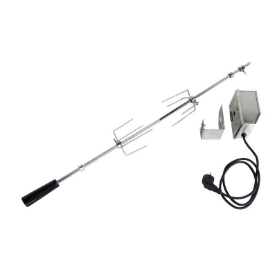 Grillspieß m. Motor 220V Edelstahl 83 cm, Allgrill Festival/Major/Elegance/Impuls/Allrounder IV/CHEF M/L