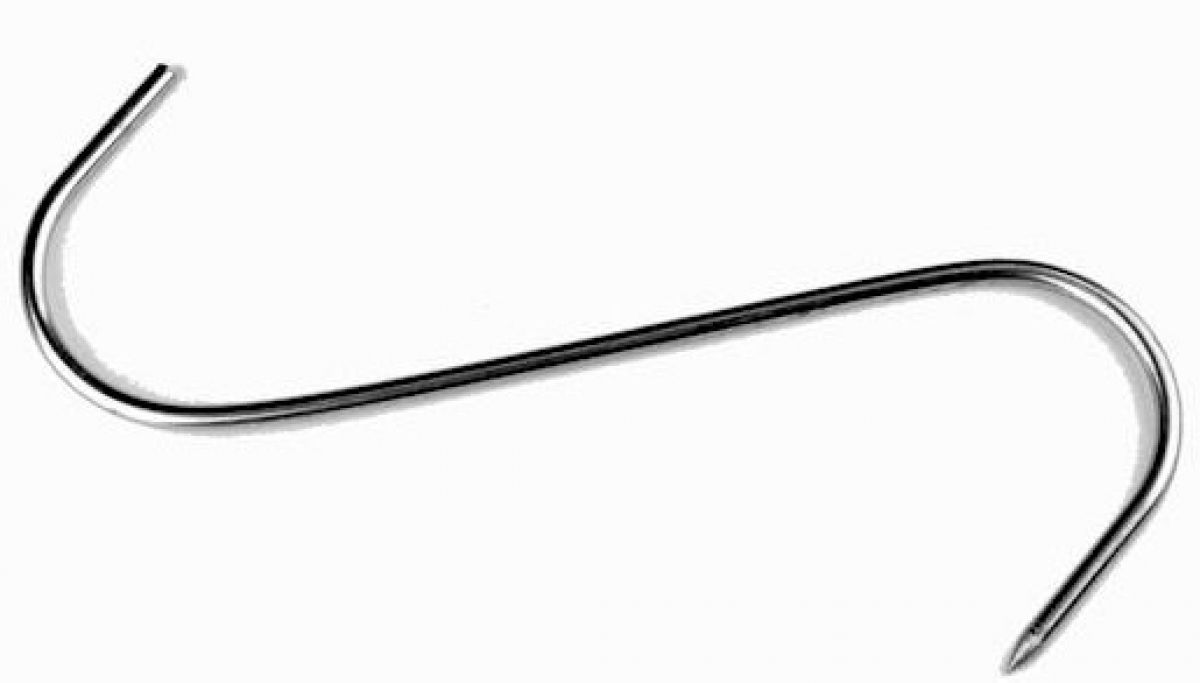 Räucherhaken S-Haken, 5er-Set