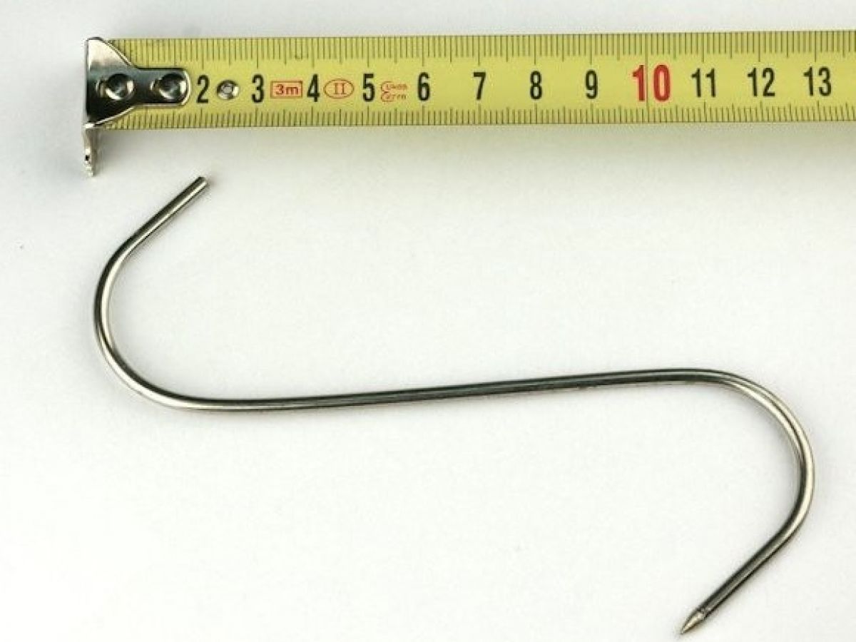 Räucherhaken S-Haken, 5er-Set