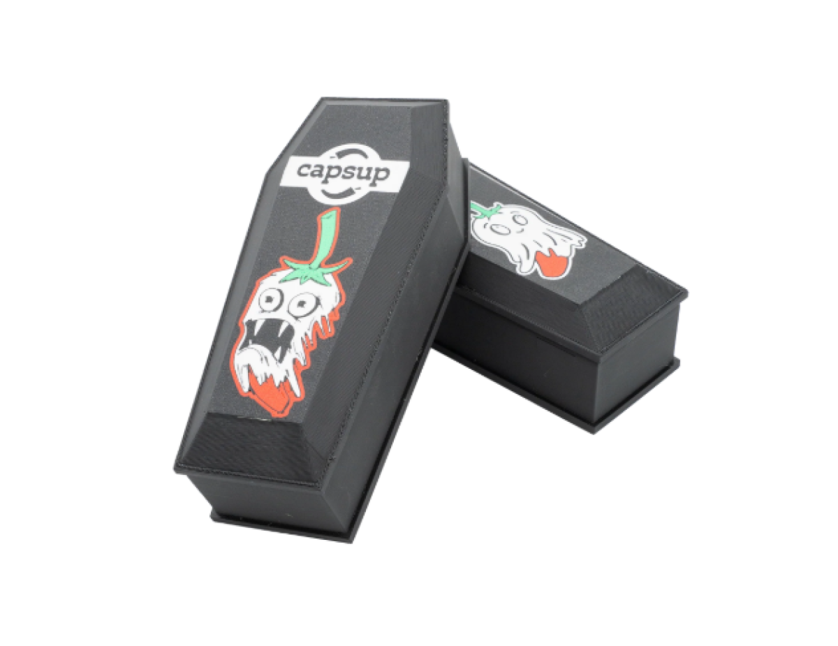 Capsup Ghost Chili Hot Sauce 100ml in Geschenkbox