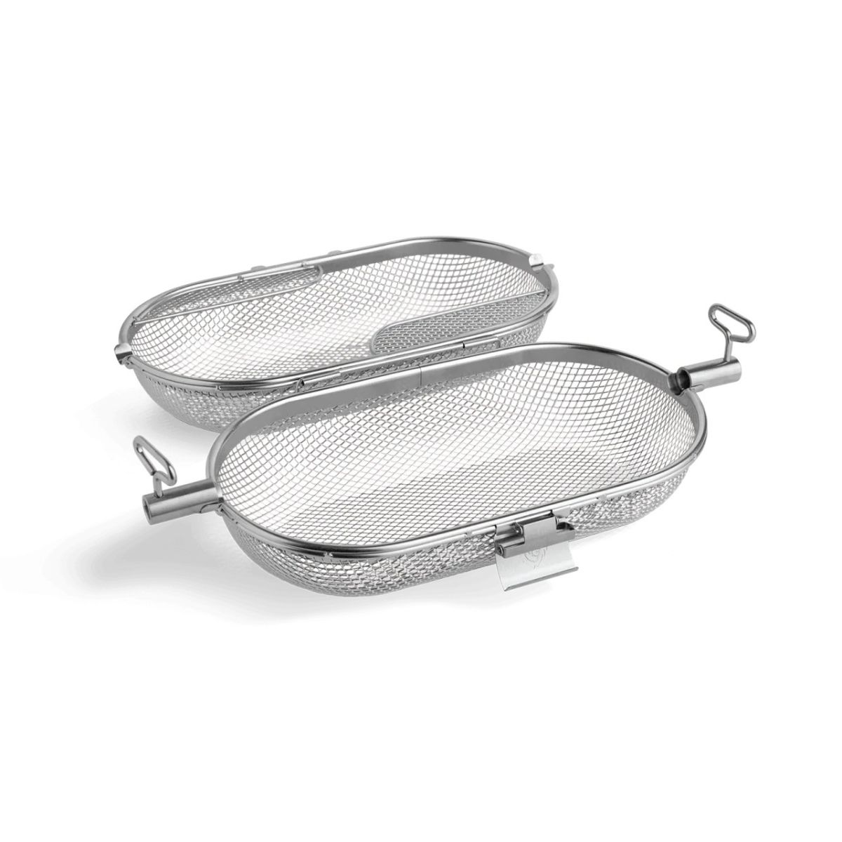 Drehspieß Grillkorb Edelstahl