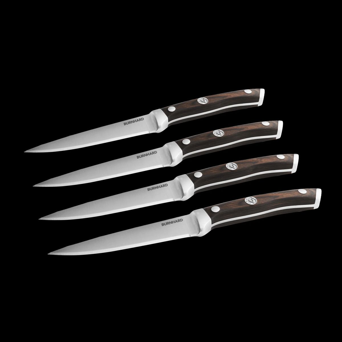 Steakmesser-Set 4tlg. inkl. Akazienholzbox