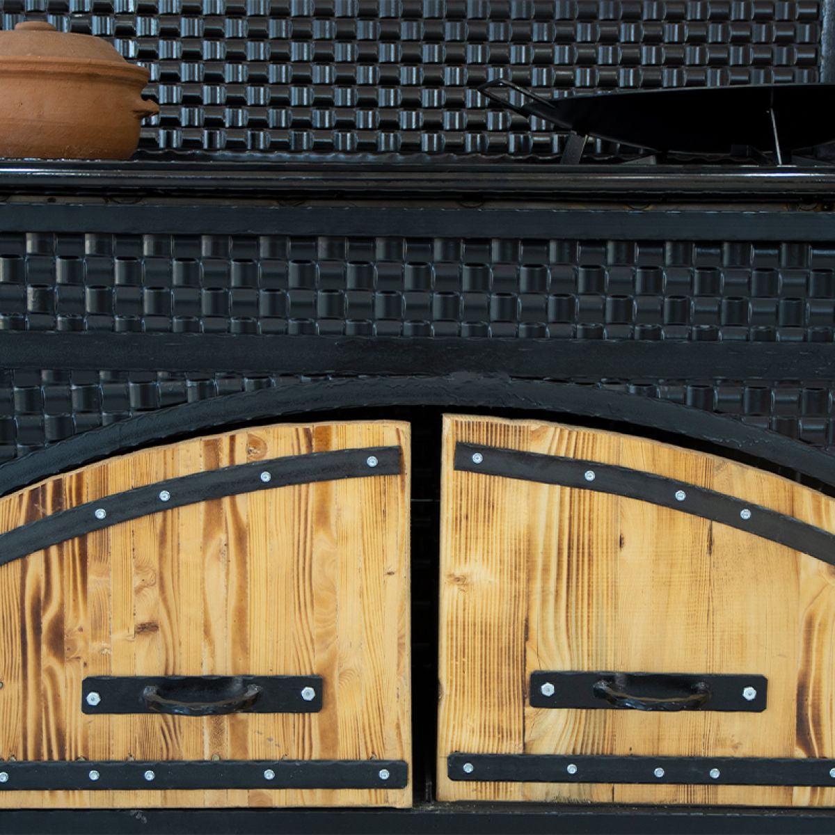 Feuerküche M.3 inkl. Räucherofen