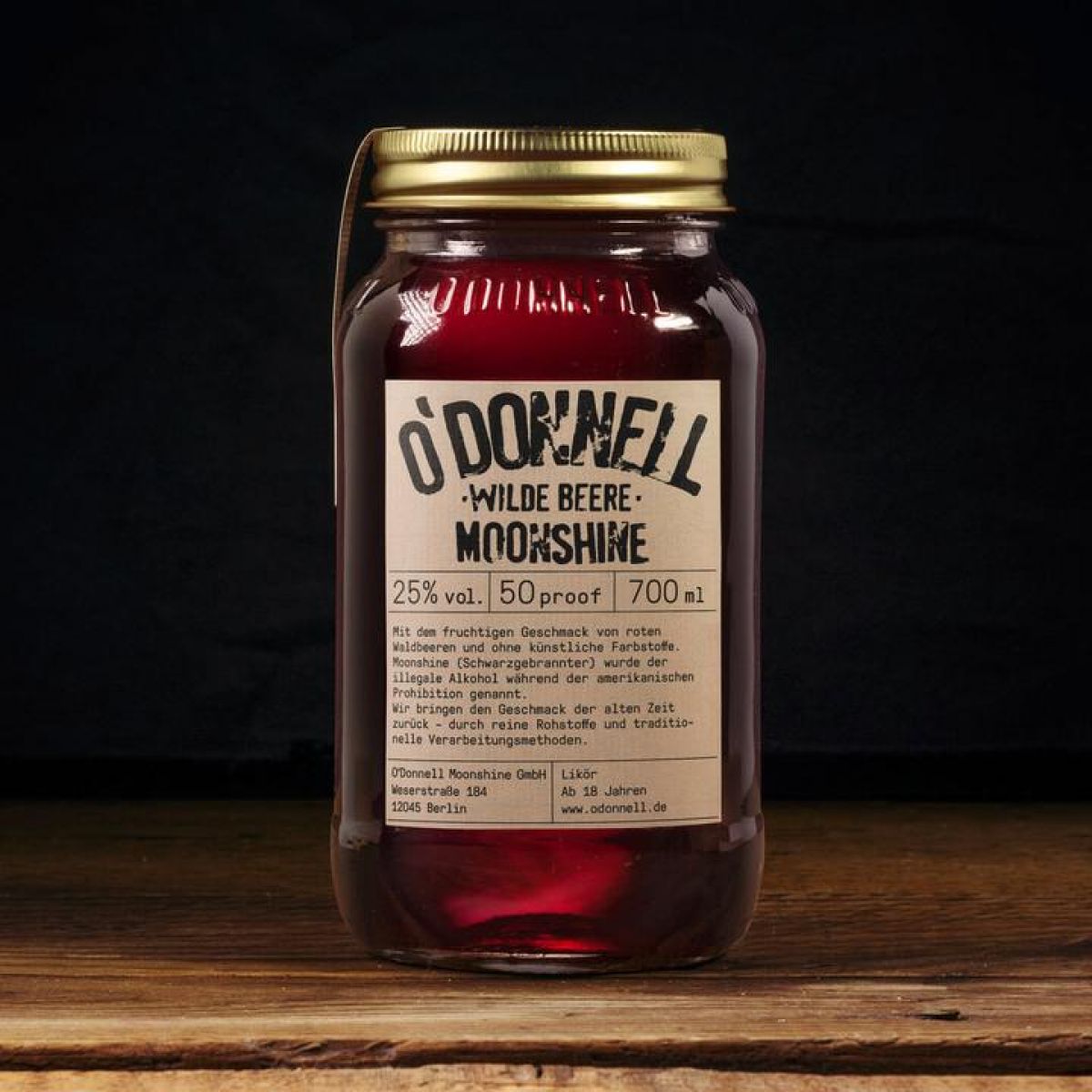 O'Donnell Moonshine Wilde Beere, 700ml