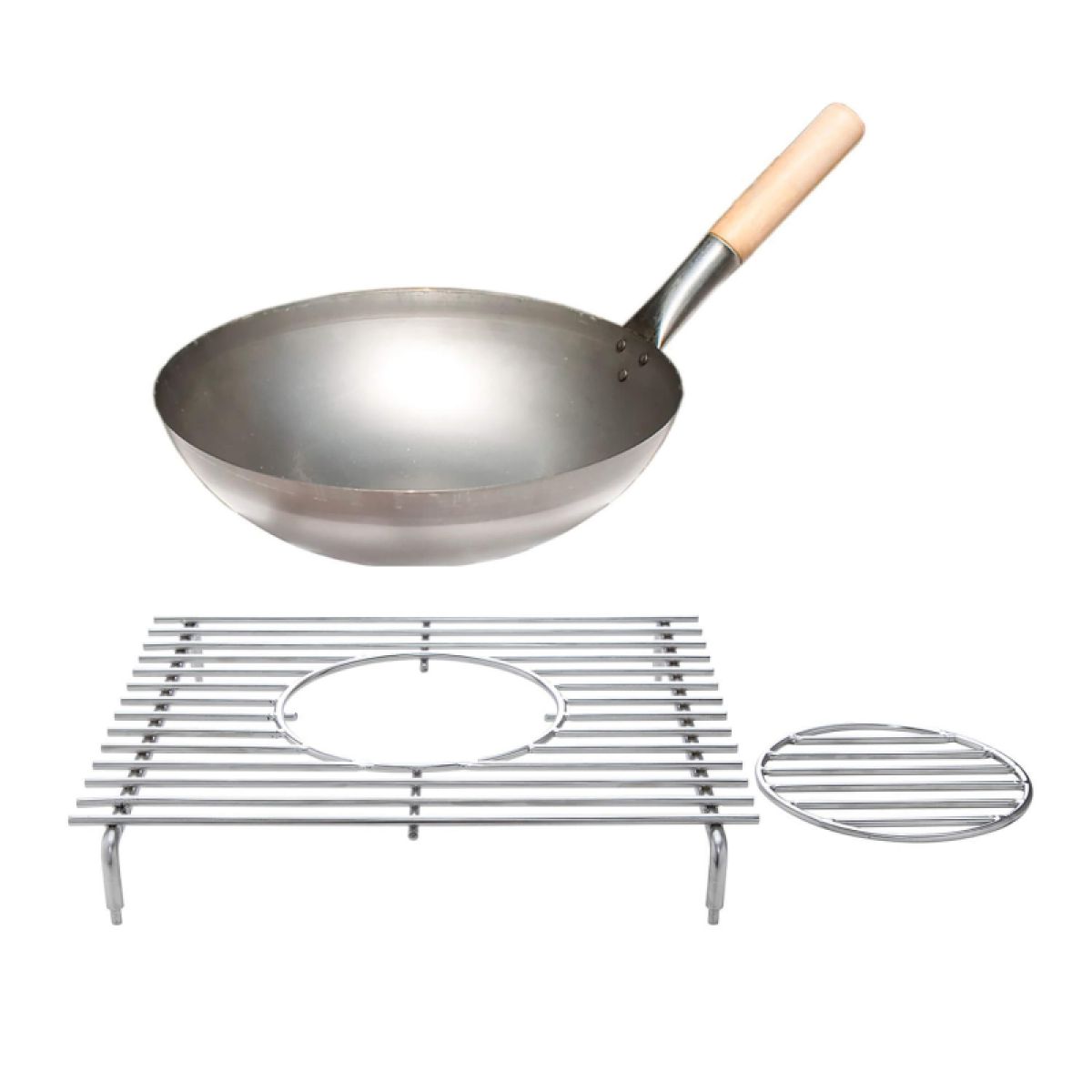 ALLGRILL Geschirreinsatz (Edelstahl) für Seitenkochfeld/Seitenbrenner für CHEF S/M/L/XL