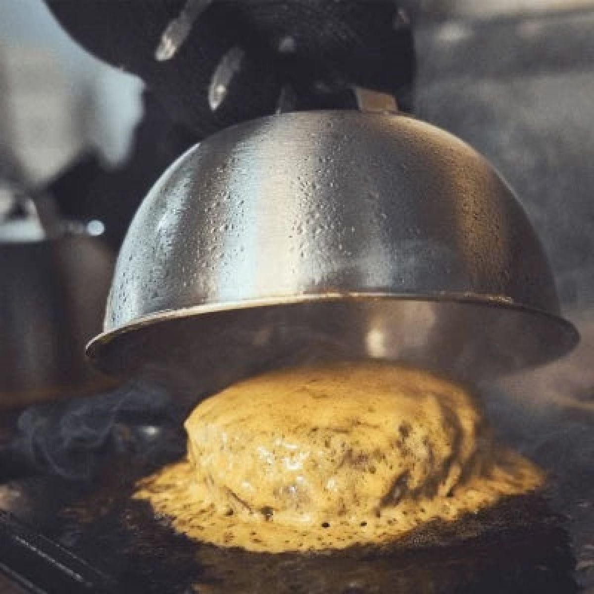 Edelstahl Burgerglocken 2-er Set