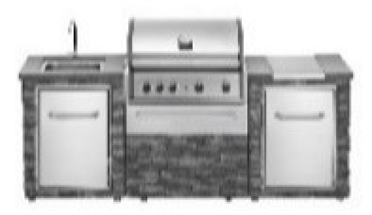 GrandPro® 222 Series: Stone Island Modul mit Pro Elite Einbaugrill