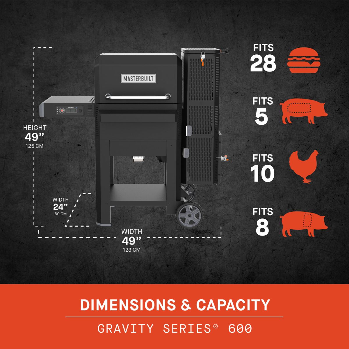 MASTERBUILT Gravity Series™ 600