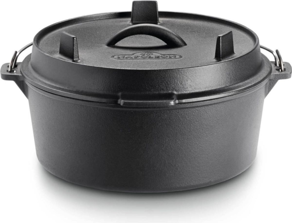 Gusseisen Dutch Oven mit Deckel, 28cm, 6l