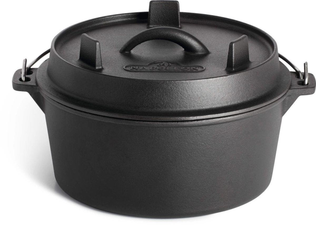 Gusseisen Dutch Oven mit Deckel, 24cm, 4,5l