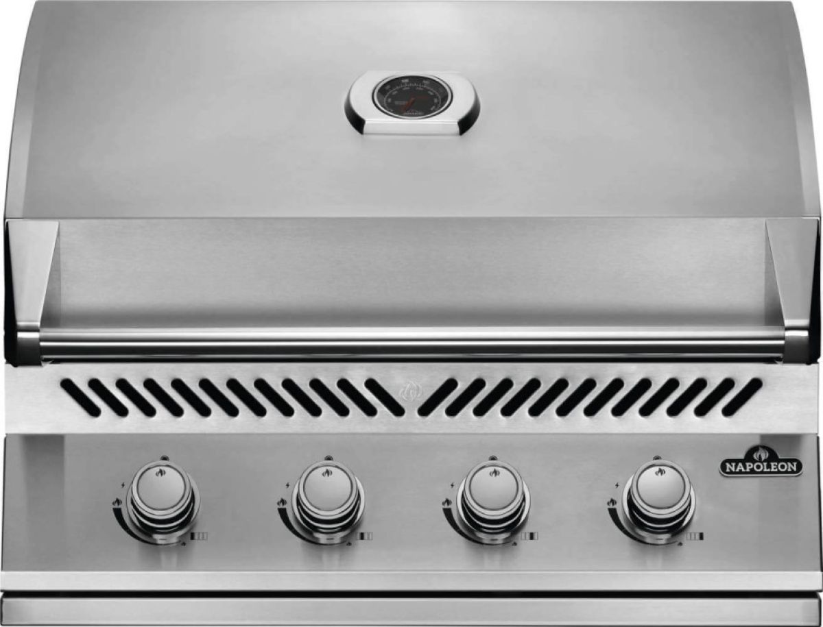 NAPOLEON® 500-Series 32", Edelstahl, Einbaugrill