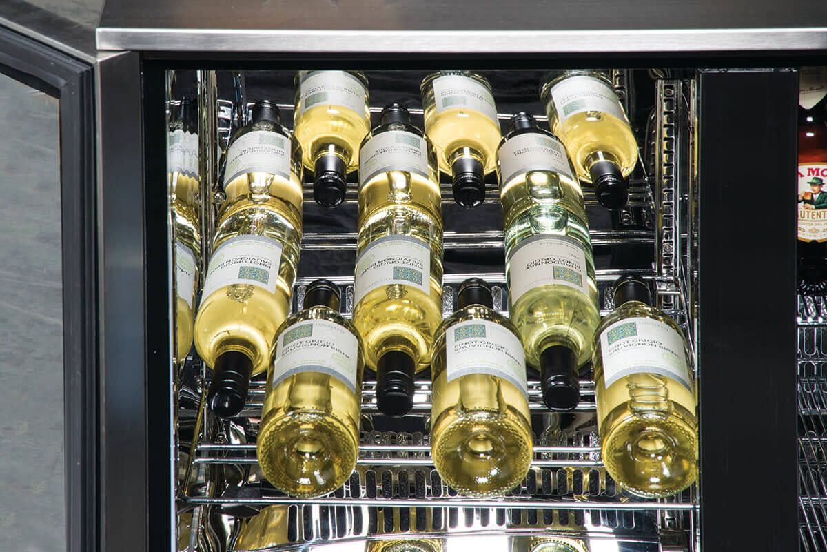 Kühlschrank, linksdrehende Tür