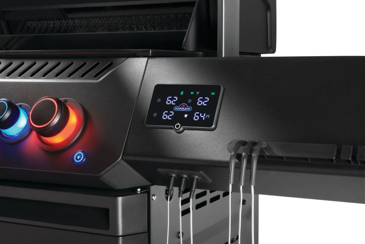NAPOLEON® PHANTOM PRESTIGE 500, Connected, gegossenen Edelstahlrosten, Mattschwarz