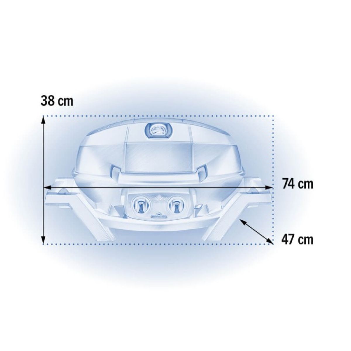 NAPOLEON® TRAVELQ™PRO285, Gas